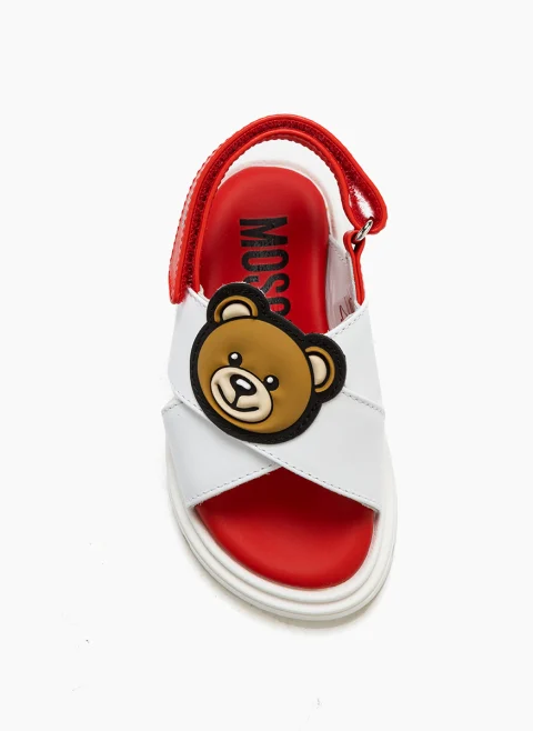 Сандали 'Teddy Patch' Moschino Kids — снимка 5