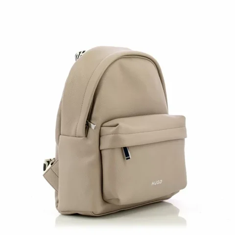 Раници HUGO – 50543261 BEL BACKPACK-NS DARK BEIGE — снимка 2