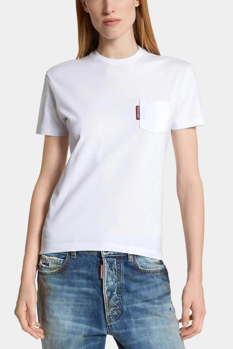 T-Shirt S75GD0476D20020 100 white — снимка 2