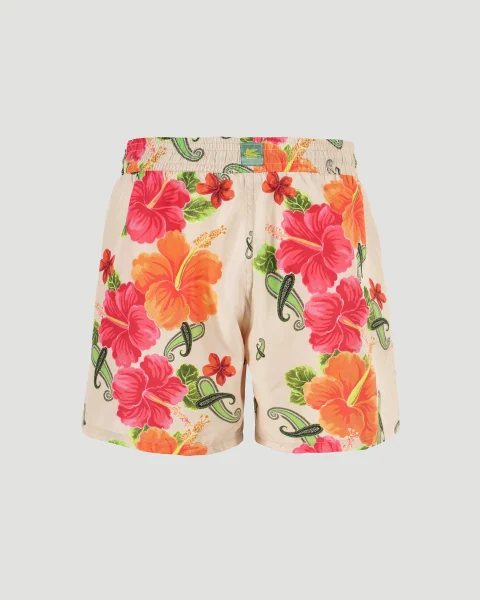 Swim Shorts with Paisley Motif — снимка 2