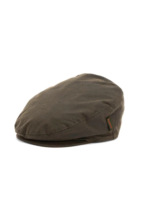 Шапка Cheviot Wax Flat MHA0294 ol11 olive