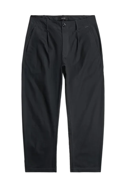 Панталон Pleated Loose Tapered Chino D28353-E077-1227 dk legion blue