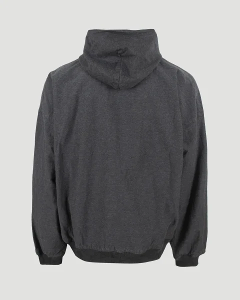 Trompe L'œil Hoodie in Anthracite — снимка 4