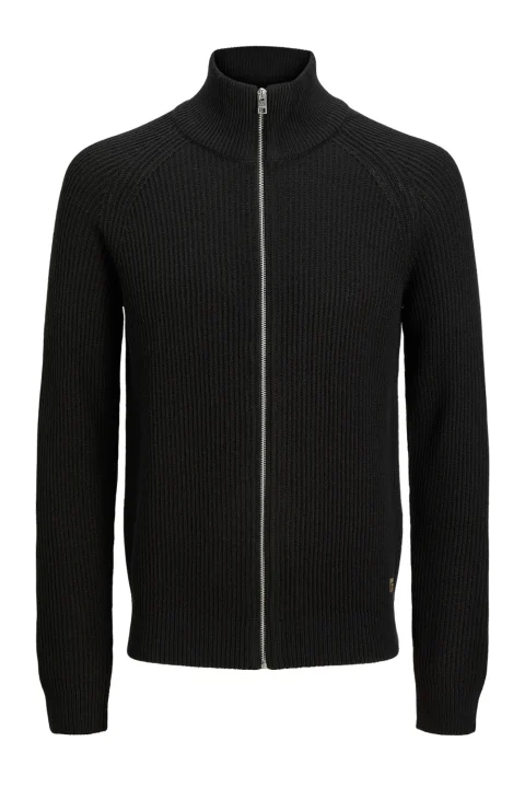 Жилетка Jjpannel Knit Zip 12278920 C-N10 black