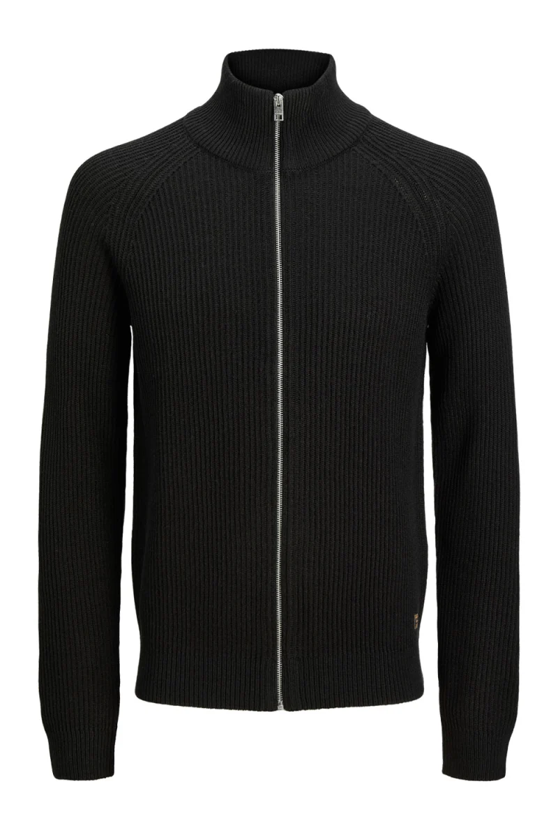 Жилетка Jjpannel Knit Zip 12278920 C-N10 black