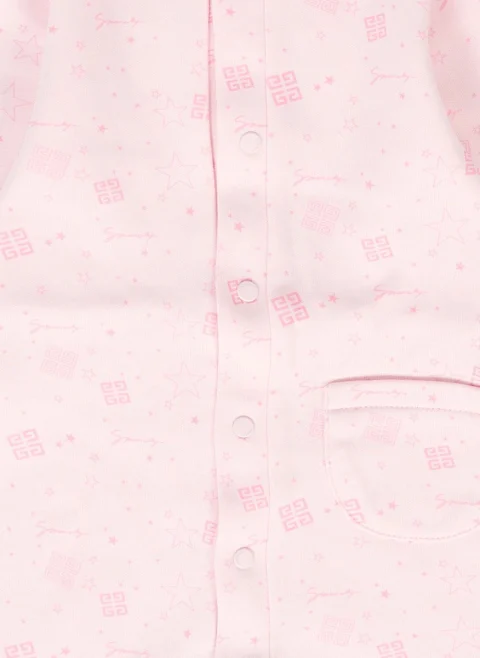 Пижама с принт Givenchy Kids — снимка 3