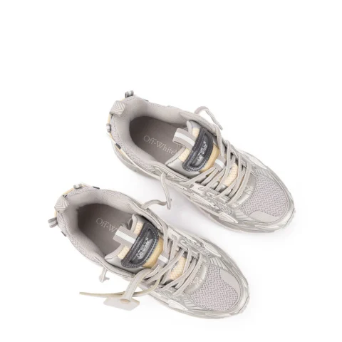 Дамски светло сиви маратонки OFF-WHITE — снимка 7