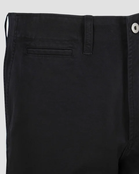 Cotton Trousers in Black — снимка 4