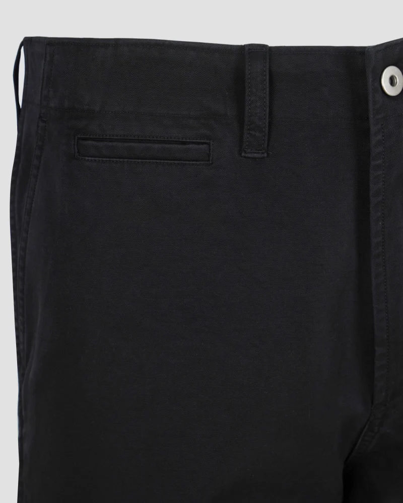 Cotton Trousers in Black — снимка 4
