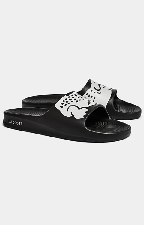 Черни чехли CROCO 2.00721 с лого