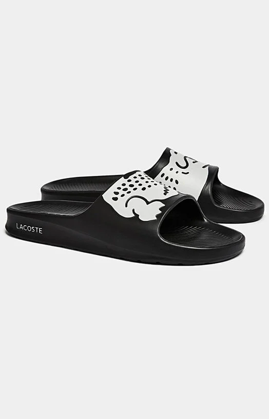 Черни чехли CROCO 2.00721 с лого
