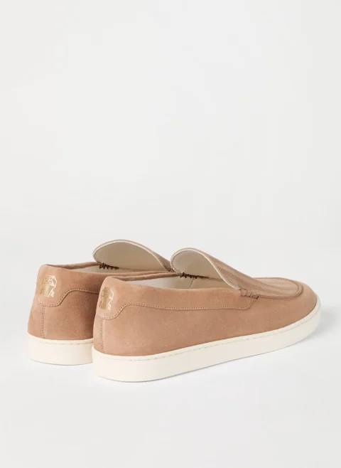Велурени мокасини 'Sport style' Brunello Cucinelli — снимка 9