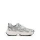 Дамски бели маратонки PULSE X METALLIC PLEIN SPORT — снимка 2