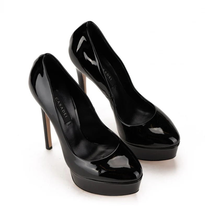 Дамски обувки с платформа Casadei — снимка 5