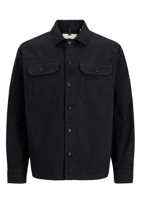 Риза Jcofusion Classic Badge Overshirt 12300937 C-N10 black