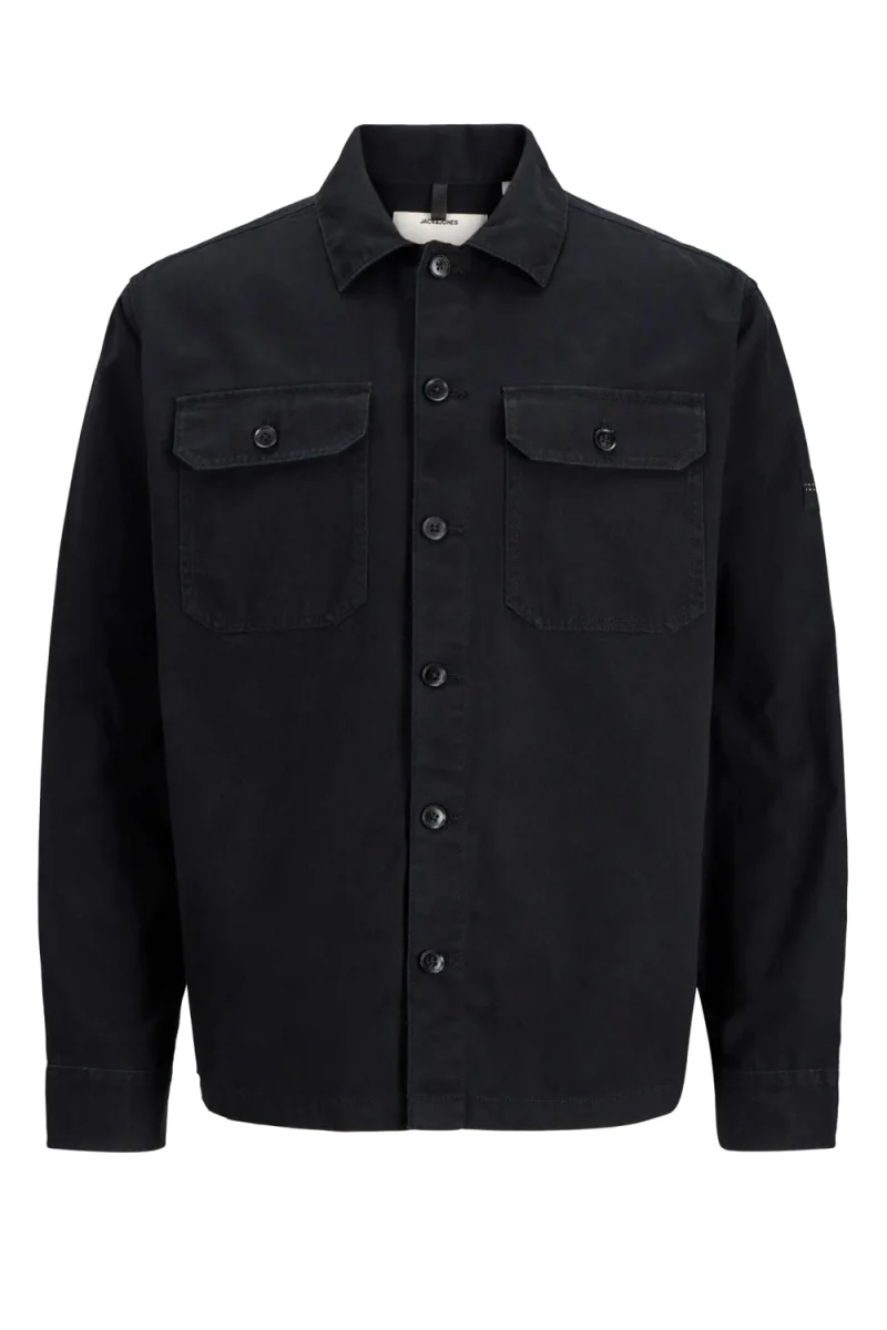 Риза Jcofusion Classic Badge Overshirt 12300937 C-N10 black