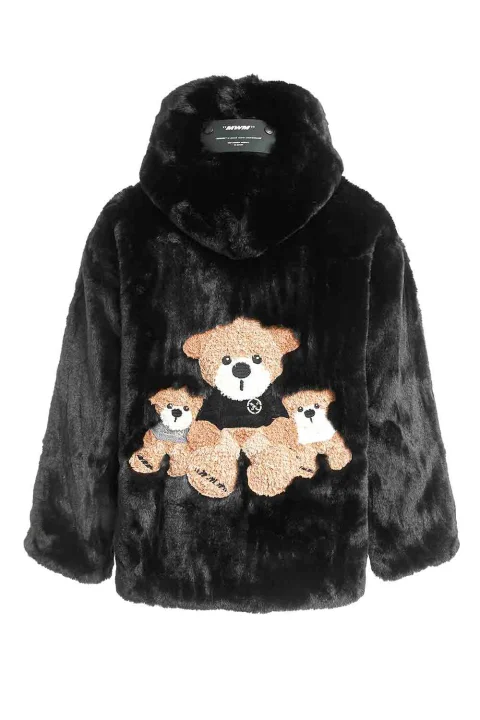 Яке Women Faux Fur Coat MW094070904 pink — снимка 2