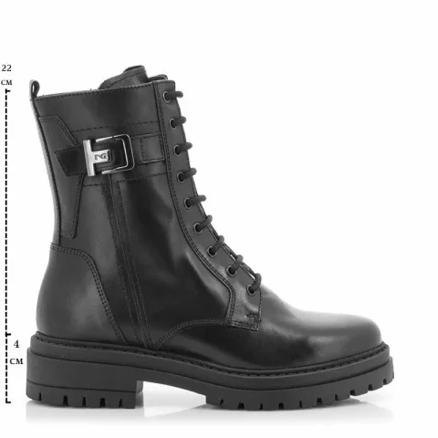 Дамски Кубинки NERO GIARDINI – I514833D NERO — снимка 6