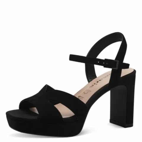 Дамски Сандали На Ток TAMARIS – 1-28309-42-007 BLACK UNI — снимка 3