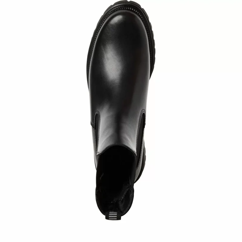 Дамски Равни Боти TAMARIS – 1-25427-41-001 BLACK_2 — снимка 4