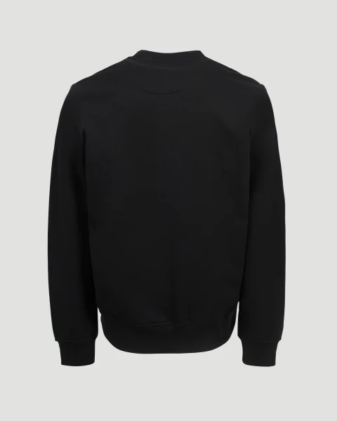 Black Sweatshirt with Logo — снимка 3