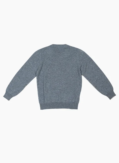 Пуловер от кашмир Brunello Cucinelli Kids — снимка 2