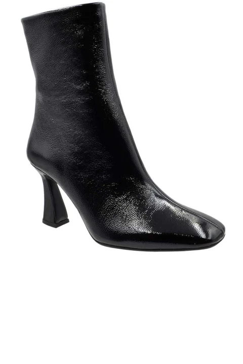 Booties Utopia Slim Middle Heel U66-001 black — снимка 2