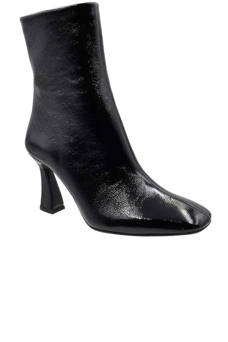 Booties Utopia Slim Middle Heel U66-001 black — снимка 2
