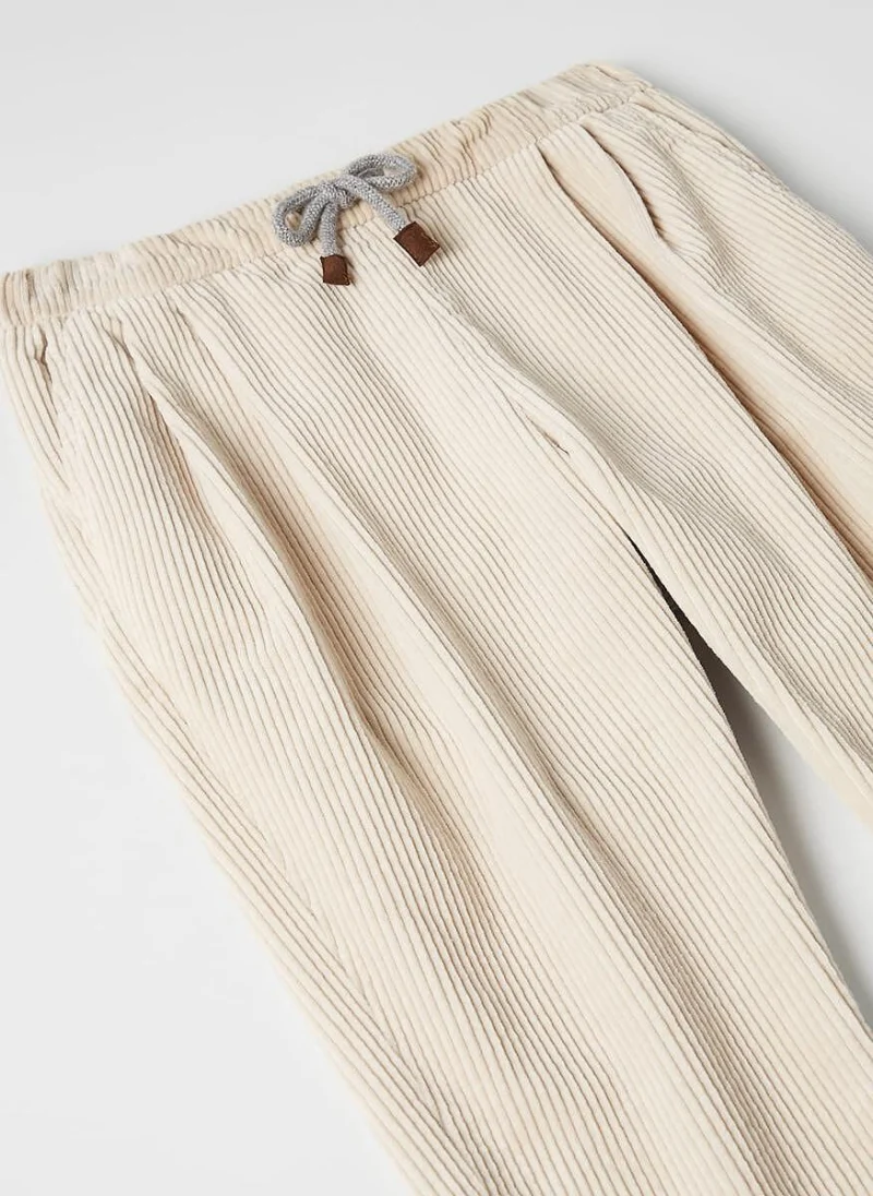 Панталон от рипсено кадифе Brunello Cucinelli Kids 12 — снимка 2