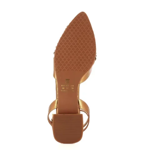 Дамски Равни Сандали FERRUCCI – 2520705 CRISTAL BRONZE — снимка 5