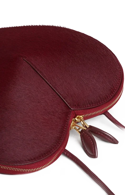 Le Coeur Bi-Material Bag in Haircalf — снимка 4
