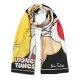 Дамски цветен шал Looney Tunes Braccialini — снимка 3