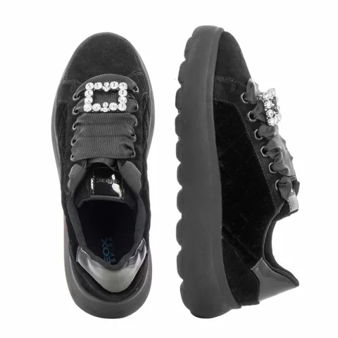 Дамски Сникърс GEOX – D36TCF D SPHERICA EC4.1 BLACK — снимка 5