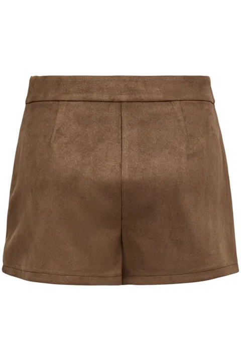 Пола Onladdi Hw Faux Suede Skort 15376528 19-1116 TCX carafe — снимка 2