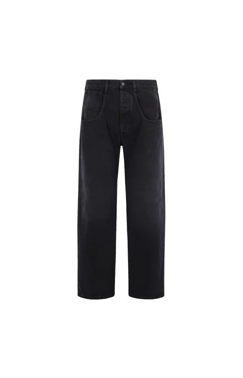 Double Pocket Trousers in Black