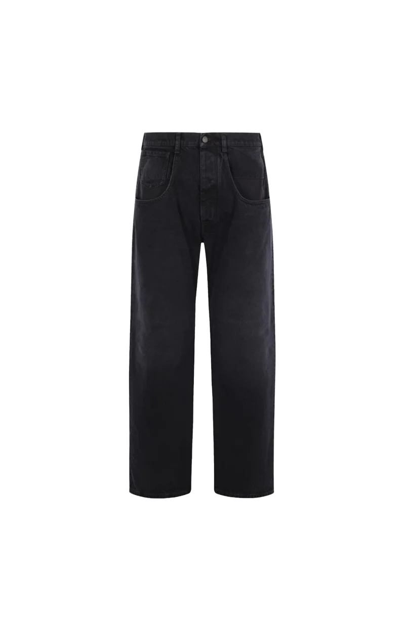 Double Pocket Trousers in Black