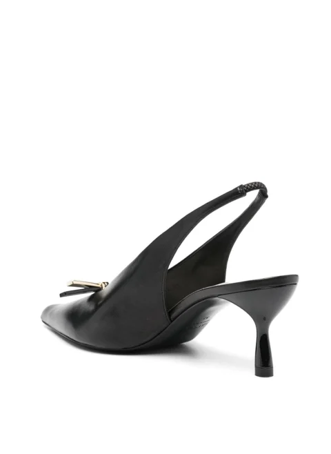 Обувки на ток с панделка Lanvin — снимка 3