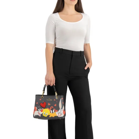 Дамска чанта Beth Looney Tunes Braccialini — снимка 10