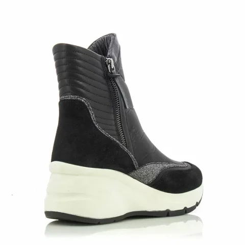 Дамски Спортни Боти CARLO FABIANI – 23901 BLACK COMBI — снимка 2
