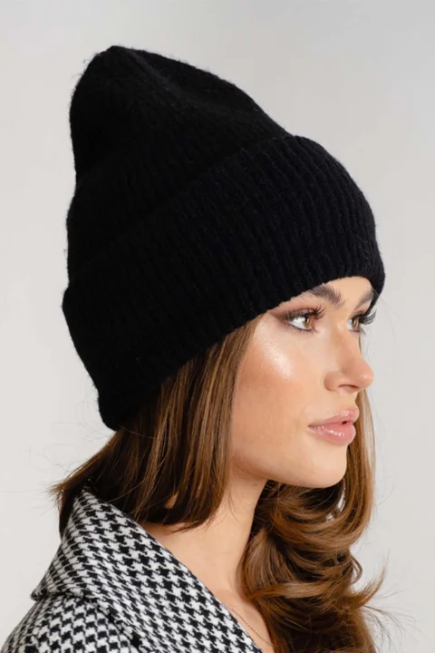 Шапка Ina Beanie RUT-23-03-90 black — снимка 2