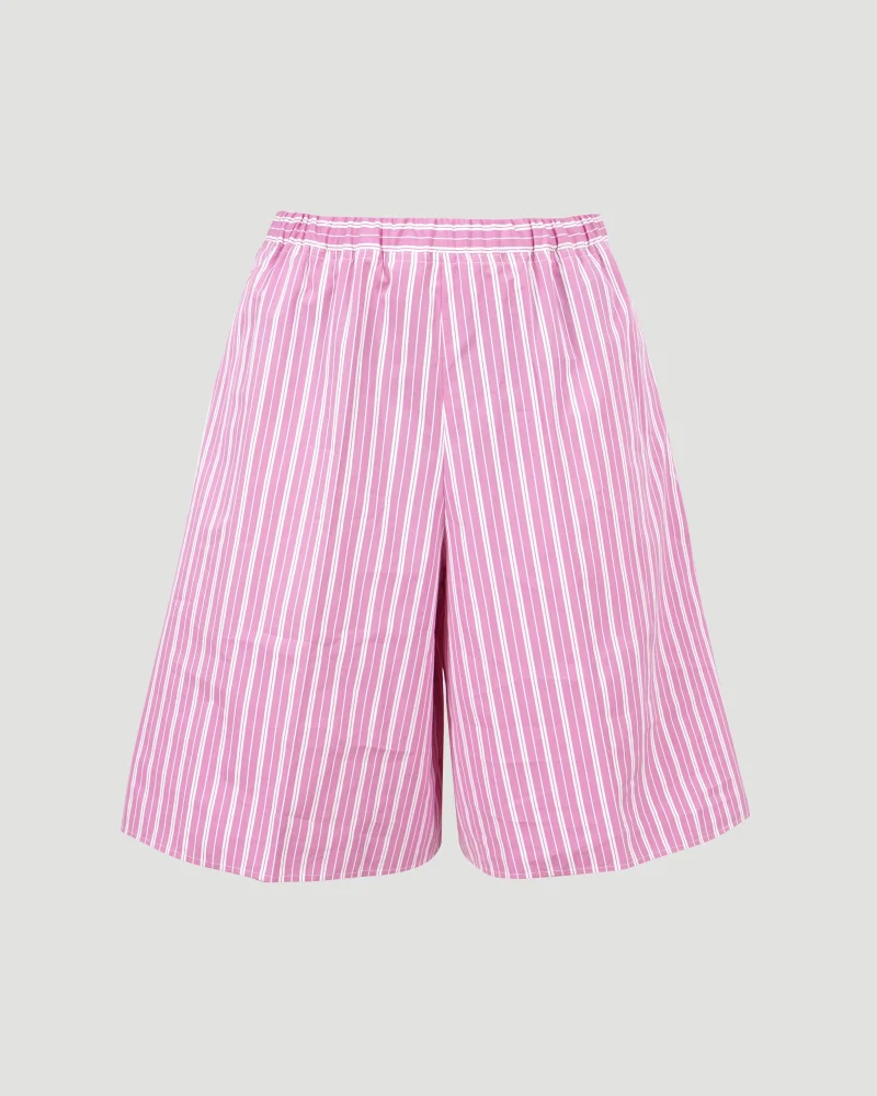 Striped Shorts in Pink