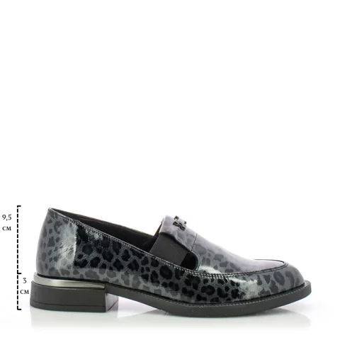 Дамски Лоуфър CARLO FABIANI – 26102102 BLACK — снимка 6