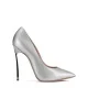 Дамски сиви обувки с ток "Blade" Casadei — снимка 2