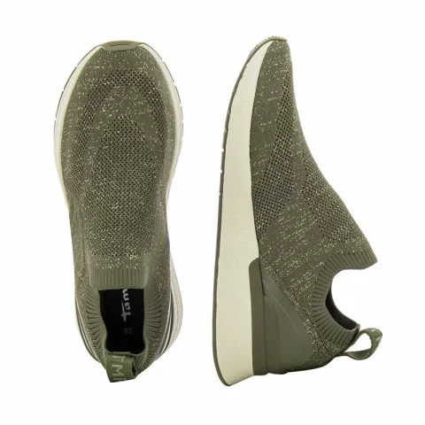 Дамски Сникърс TAMARIS – 1-1-24704-21 KHAKI — снимка 5
