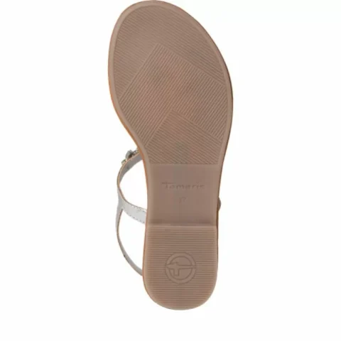 Дамски Равни Сандали TAMARIS – 1-28124-42-941 SILVER — снимка 6