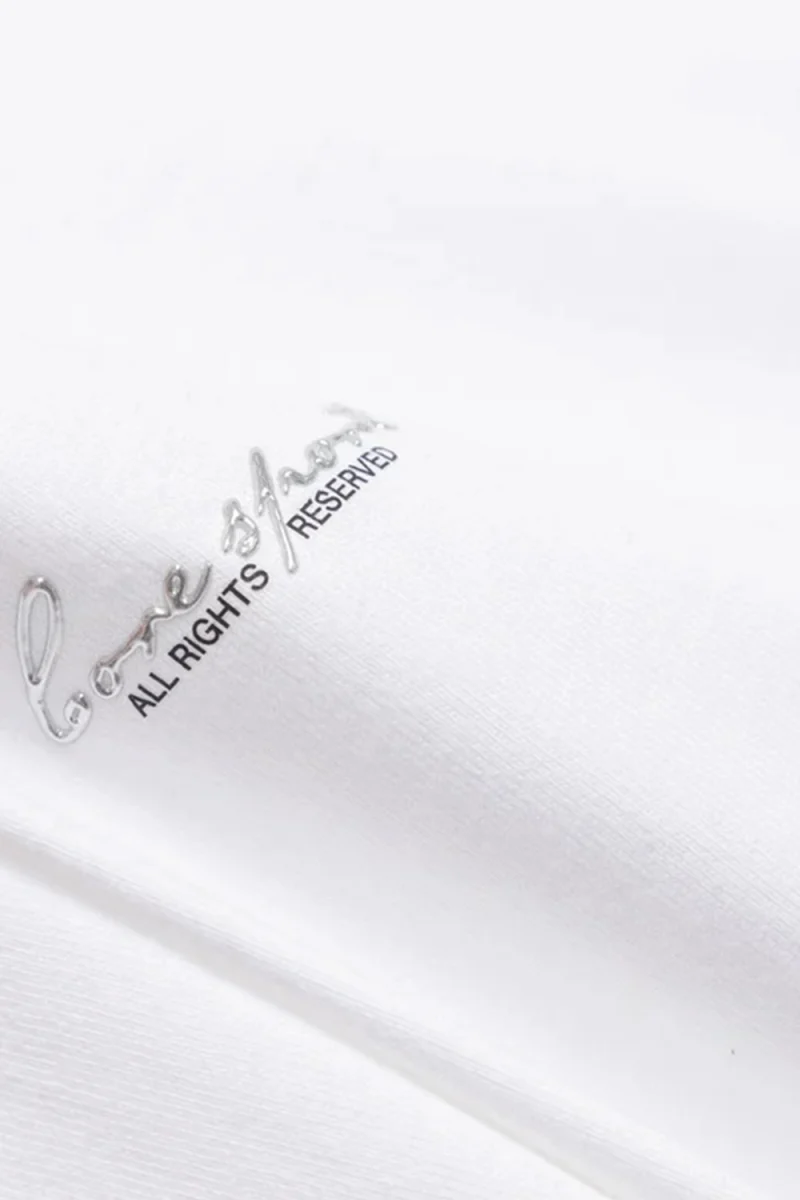 T-Shirt Jcomineral Silver Chrome Ss Crew 12292906 11-0601 TCX bright white — снимка 2