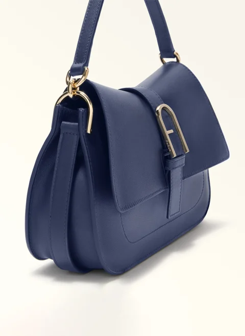 Чанта Furla Flow Medium Nuvola Blu Reale — снимка 3