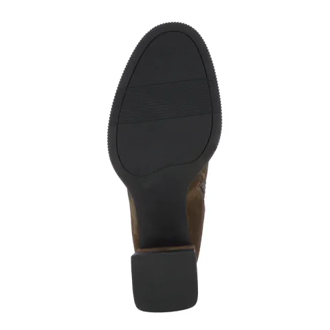 Дамски Боти На Ток CARLO FABIANI – 2302856 BROWN SUEDE — снимка 4