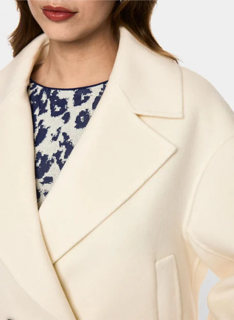Късо палто от вълна Marc Cain Collections — снимка 4