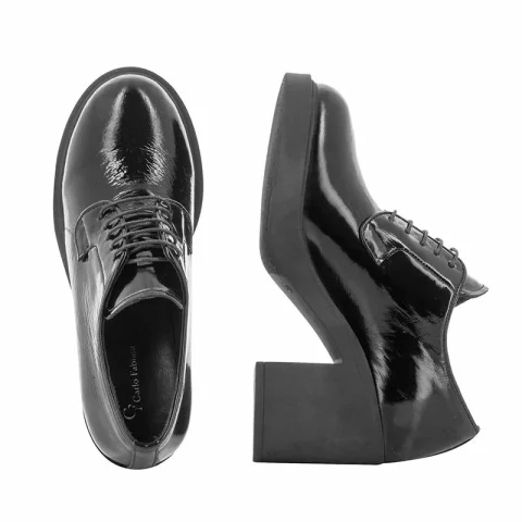 Дамски Ежедневни CARLO FABIANI – 109336 NAPLACK BLACK — снимка 5